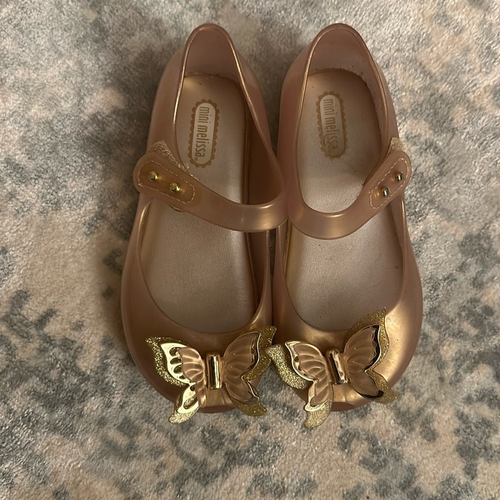 Mini Melissa butterfly 🦋gold